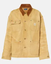 Ralph Lauren Giacca in canvas di cotone Beige