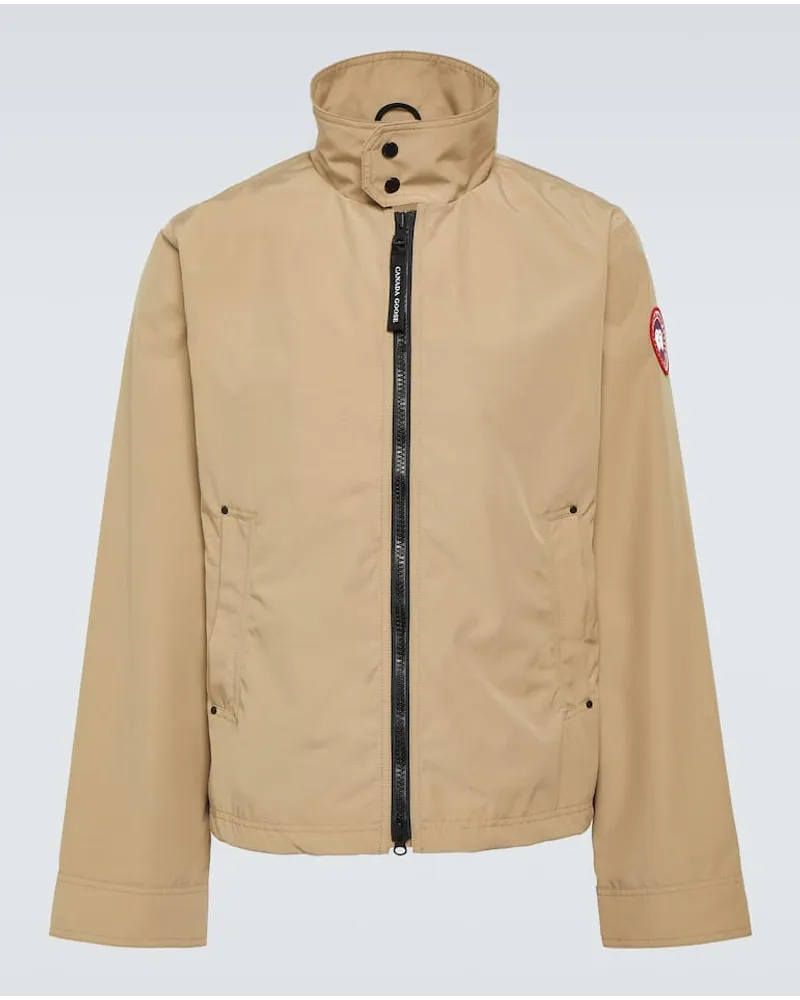 Canada Goose Giacca Rosedale con zip Beige