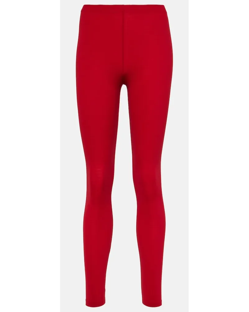 Isabel Marant Leggings Fibby in jersey Rosso