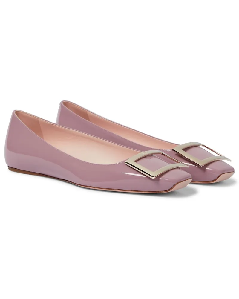 Roger Vivier Ballerine Trompette in vernice Rosa