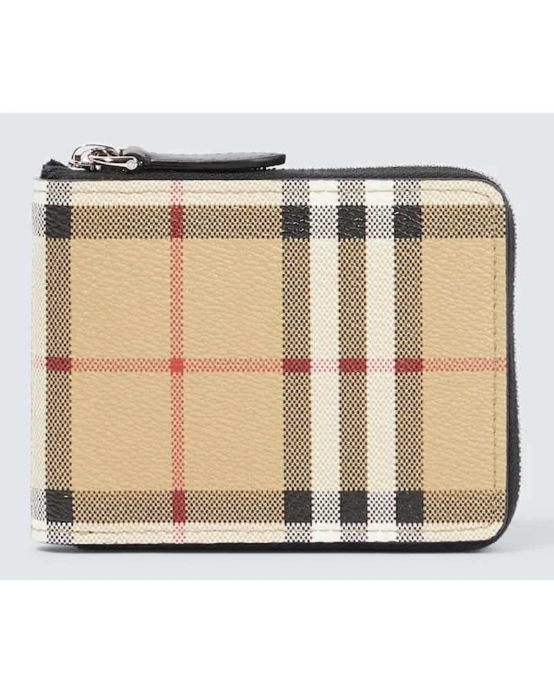 Burberry Portafoglio Vintage Check Beige