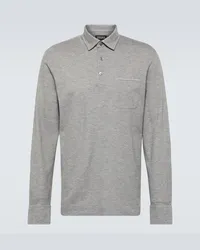 Ermenegildo Zegna Polo in cotone Grigio