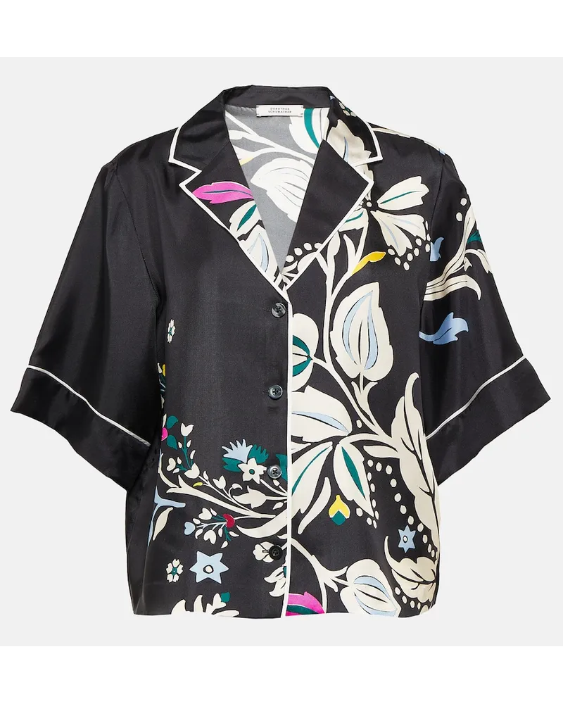 Dorothee Schumacher Camicia in seta con stampa Multicolore