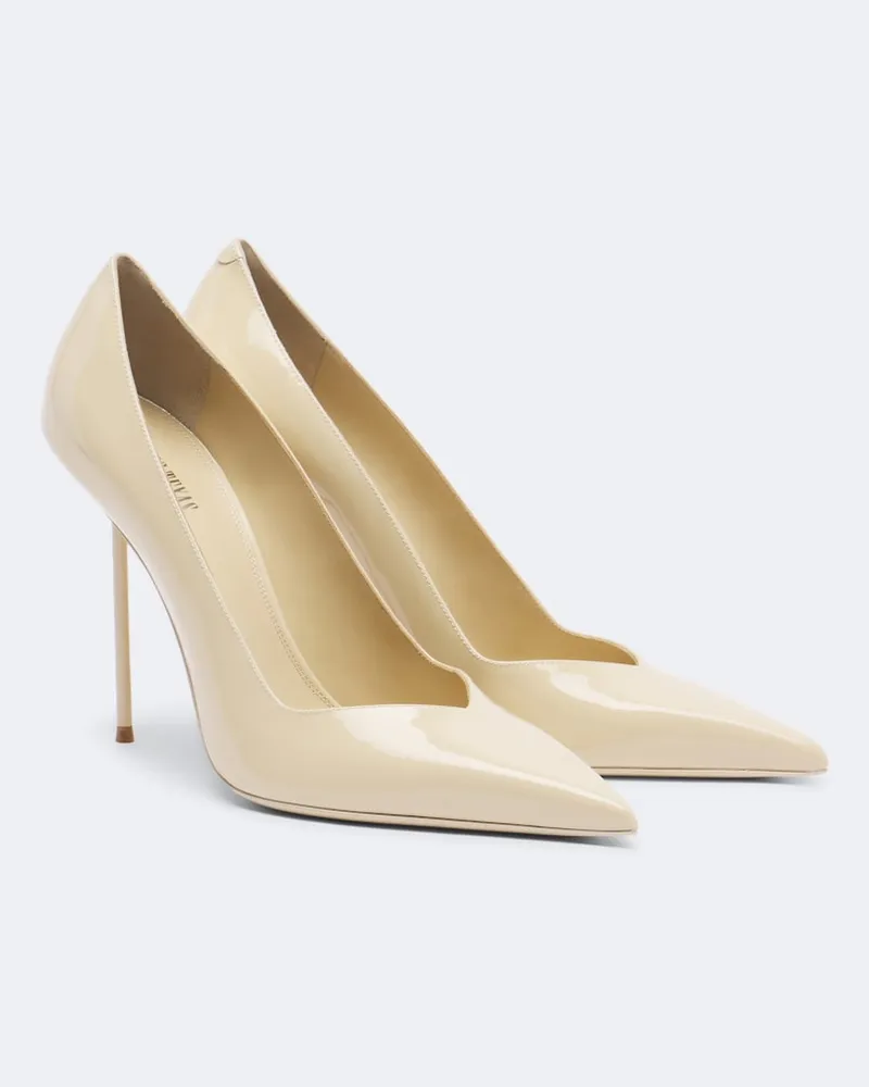 Paris Texas Pumps Lidia in vernice Bianco