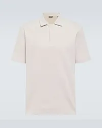 Ermenegildo Zegna Polo in cotone Beige