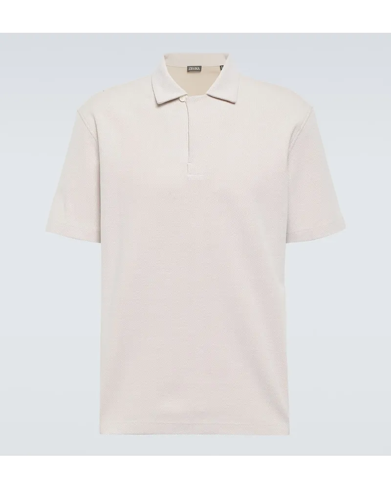 Ermenegildo Zegna Polo in cotone Beige