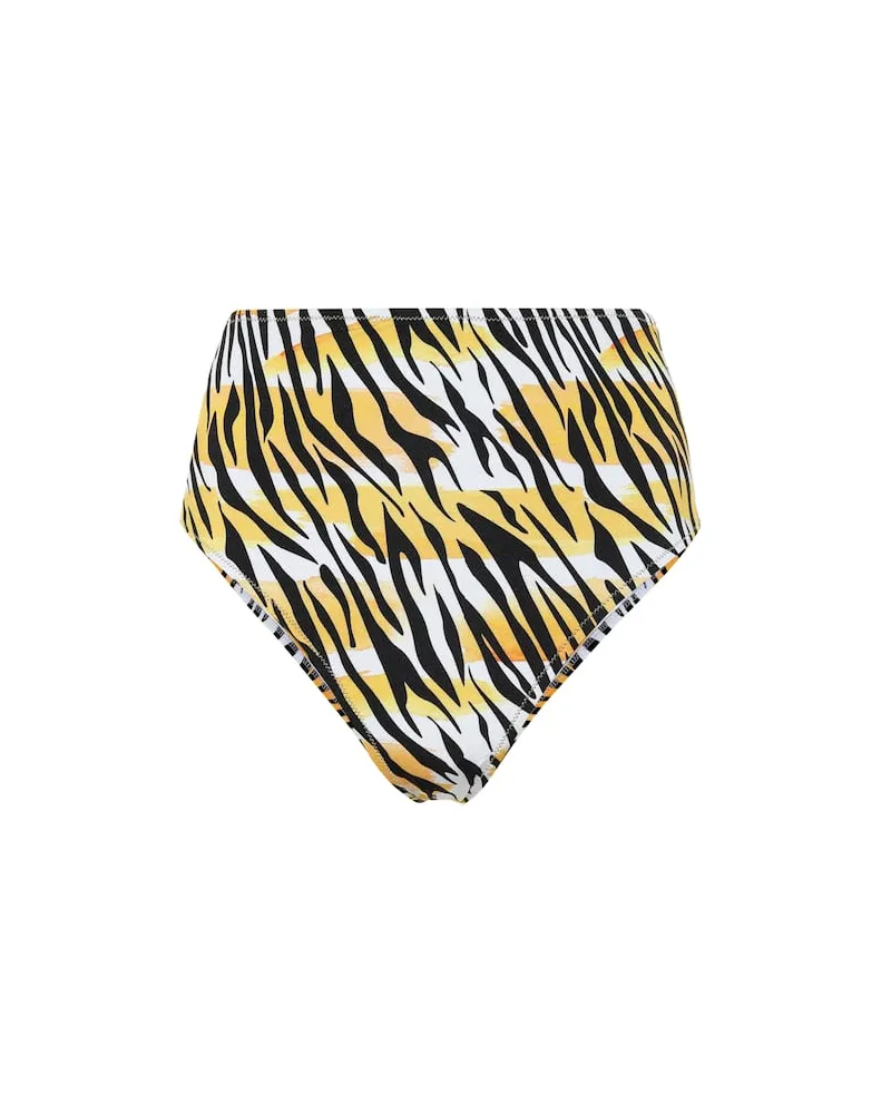 Reina Olga Slip bikini Hutton a stampa Giallo