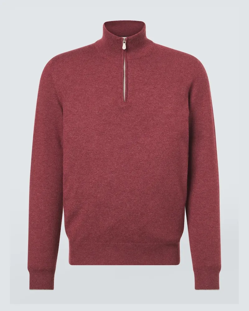 Brunello Cucinelli Pullover in cashmere Borgogna
