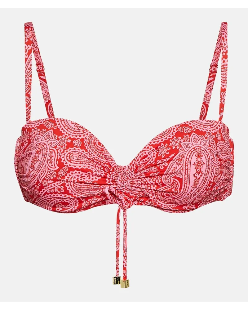 Heidi Klein Top bikini a fascia Tangier Multicolore