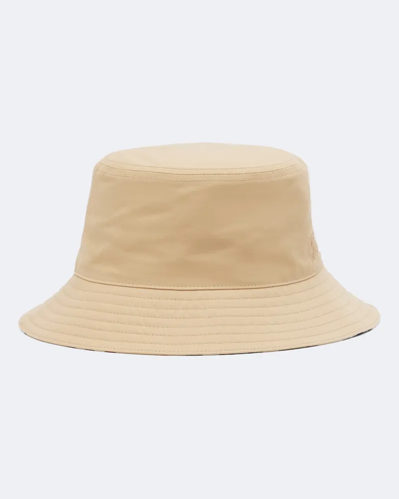 Burberry Cappello da pescatore EKD in cotone Beige