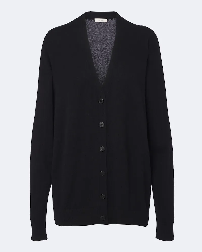 The Row Cardigan Pelagia in cashmere Nero