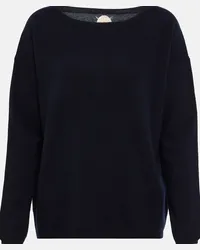 Jardin des Orangers Pullover in cashmere Blu