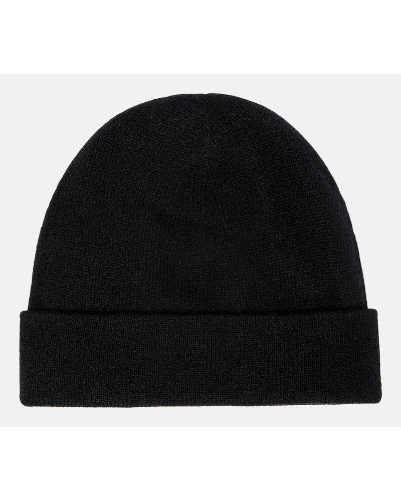 Max Mara Berretto Helmut in cashmere Nero
