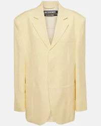 Jacquemus Blazer La Veste D’Homme Giallo