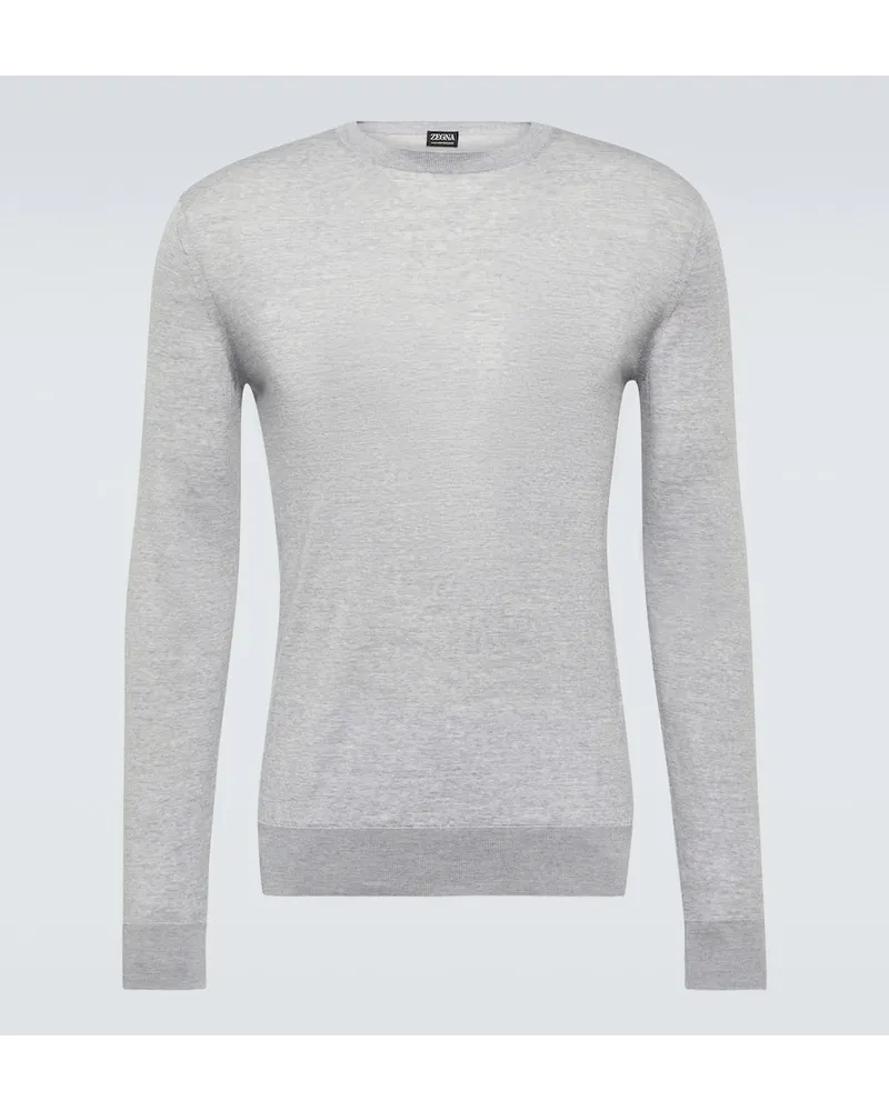Ermenegildo Zegna Pullover in lana Grigio