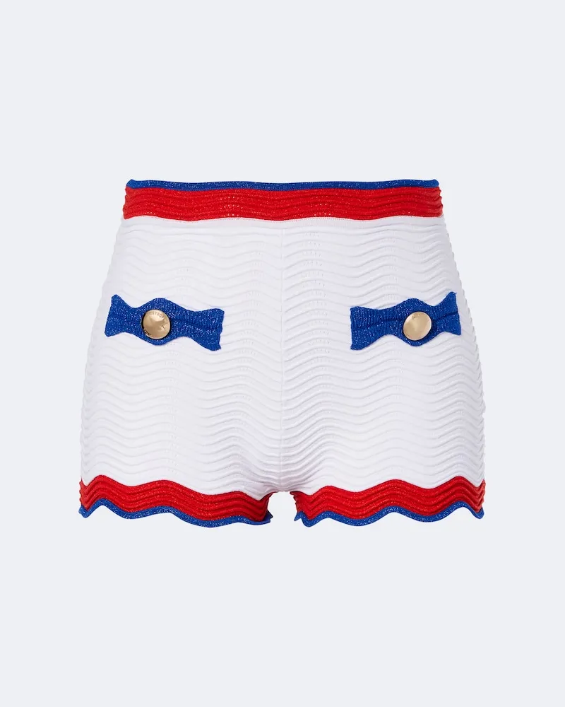 Retrofête Retrofête Shorts Kait smerlati Bianco