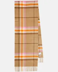 Burberry Sciarpa Burberry Check in cashmere Beige