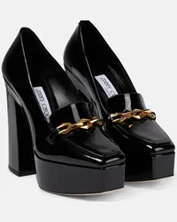 Jimmy Choo Pumps Diamond Tilda in vernice Nero