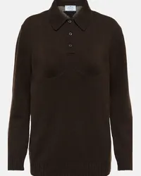 Prada Polo in cashmere Marrone