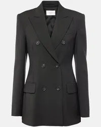 SPORTMAX Blazer doppiopetto Adamo in lana vergine Nero