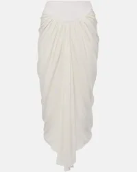 Alaïa Alaïa Gonna midi asimmetrica Bianco