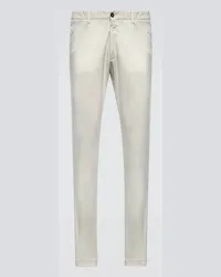 Thom Sweeney Pantaloni in misto cotone Neutro