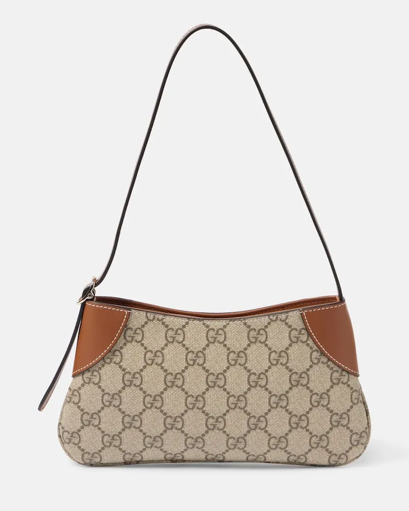 Gucci Borsa a spalla GG Canvas Mini Beige