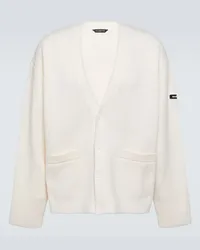 Balenciaga Cardigan in misto lana Bianco