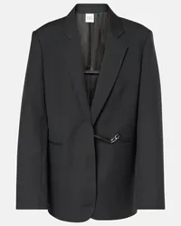 Nensi Dojaka x Calvin Klein - Blazer oversize Nero