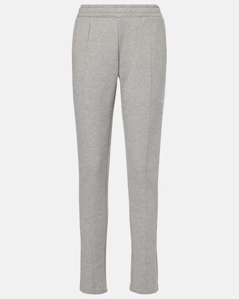 ATTICO Pantaloni sportivi in cotone Grigio