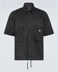 C.P. Company Camicia Light Microweave Nero