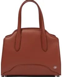 Loro Piana Borsa Sesia Micro in pelle Marrone