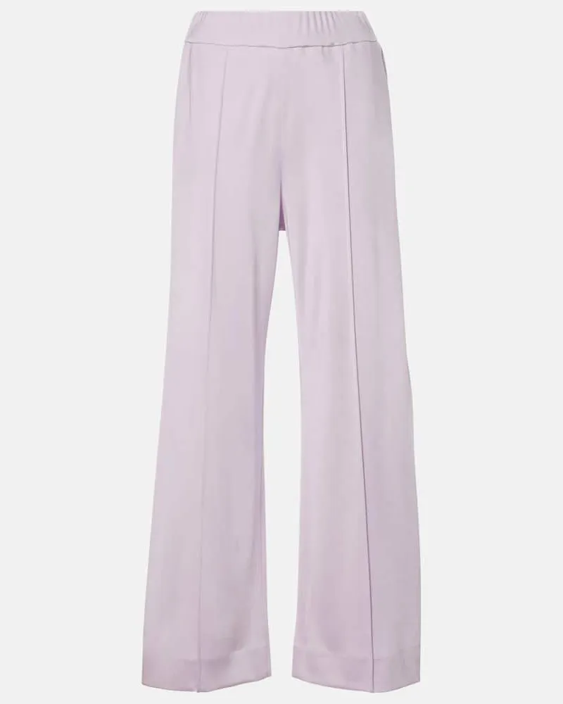 Jil Sander Pantaloni a gamba larga Viola