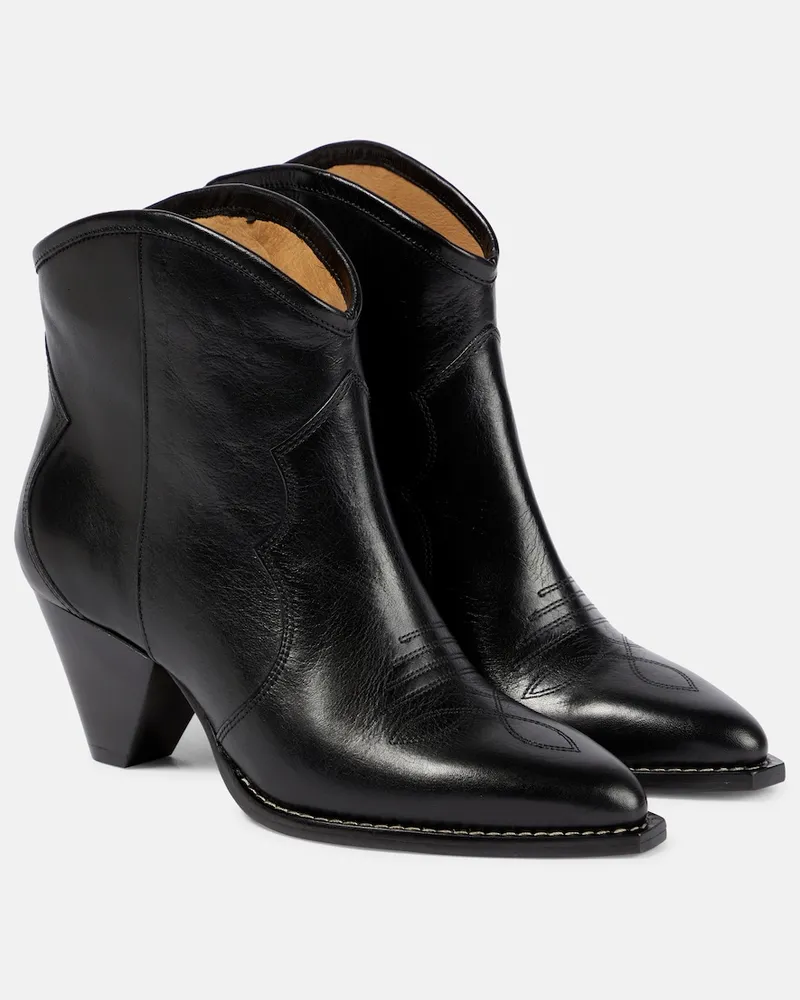 Isabel Marant Stivaletti Darizo in pelle Nero