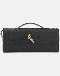 Bottega Veneta Clutch Andiamo Long Small in pelle Nero