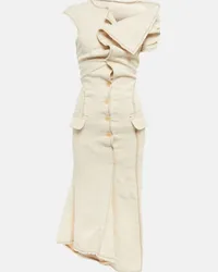 Jacquemus Abito midi La robe Camargue Bianco