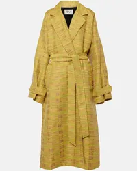 TOVE Trench Jacqui in misto cotone Giallo