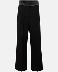 Stella McCartney Pantaloni da smoking in lana Nero