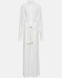 Norma Kamali Jumpsuit a gamba larga Bianco