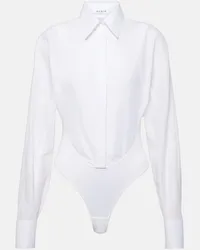 Alaïa Alaïa Body in cotone Bianco