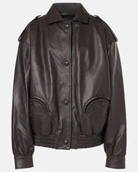 Blazé Milano Blazé Milano Bomber Charlie in pelle Marrone