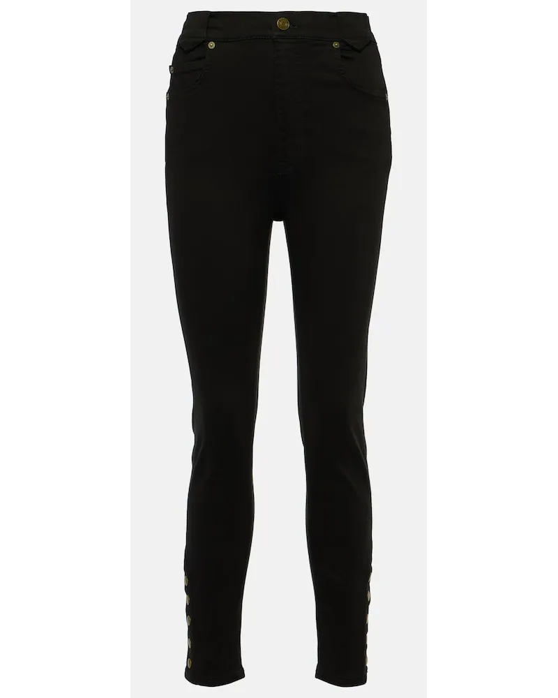 Frame Denim Jeans skinny The Snapped Nero
