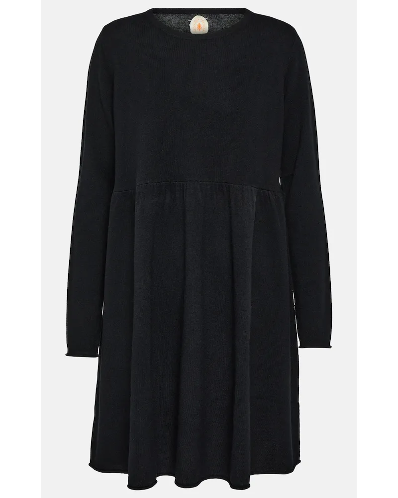 Jardin des Orangers Miniabito in lana e cashmere Nero