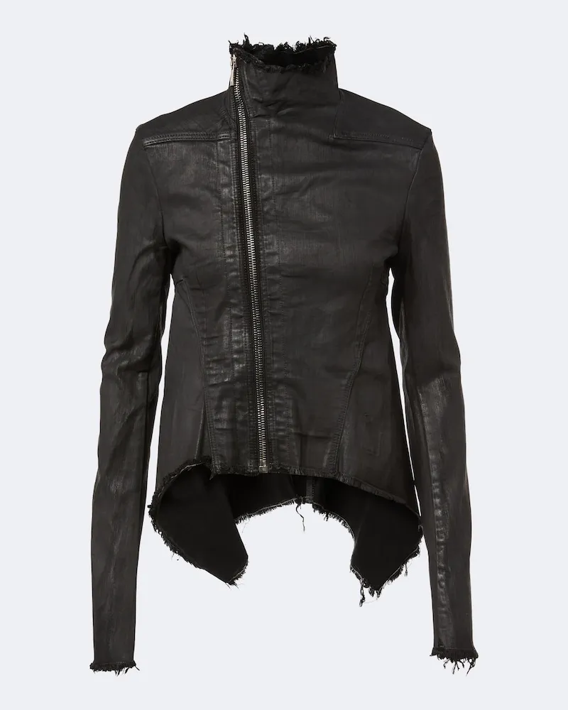 Rick Owens DRKSHDW – Giacca di jeans Naska Gary in misto cotone Nero