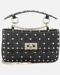 Valentino Garavani Borsa Rockstud Spike Small in pelle Nero