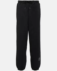 adidas Pantaloni sportivi in misto cotone Nero