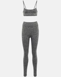 PRISM Top sportivo Sincere e leggings Lucid Nero