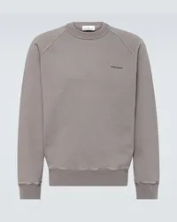 Stone Island Felpa in jersey di cotone Grigio