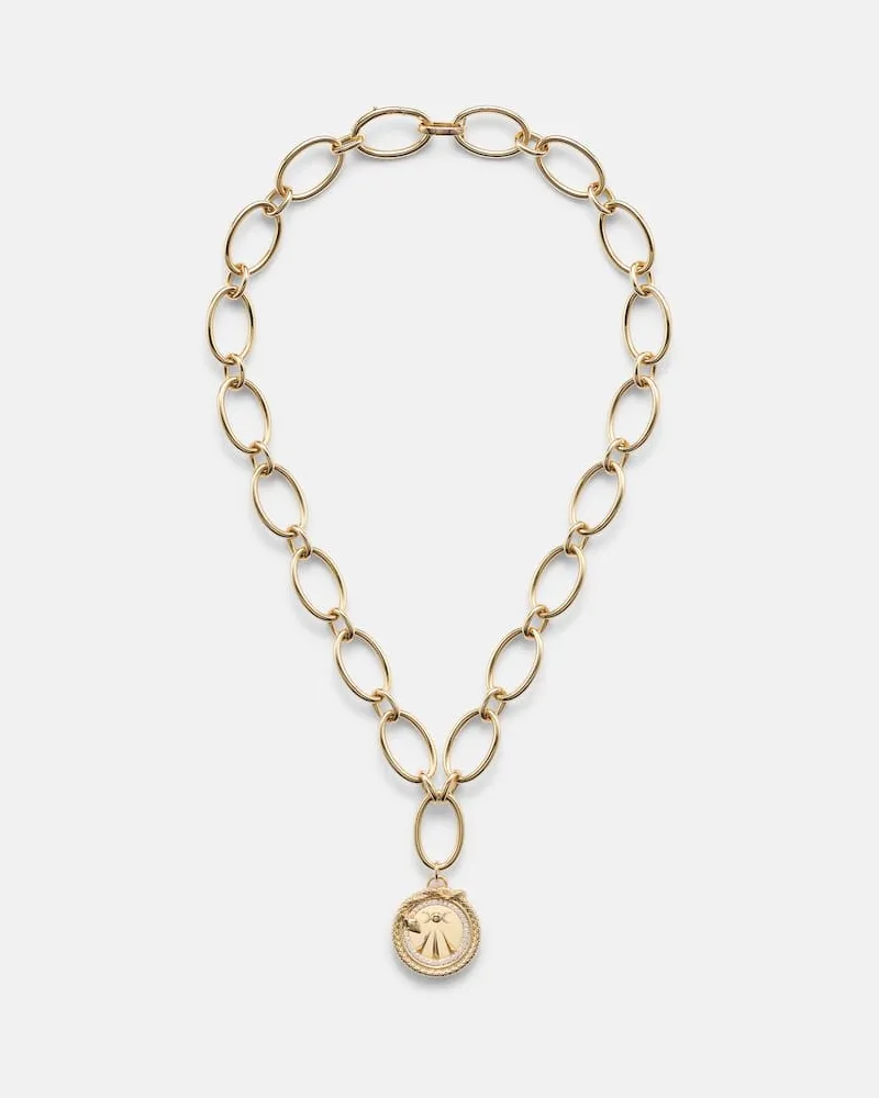 FOUNDRAE Collana Wholeness in oro 18kt con diamanti Oro