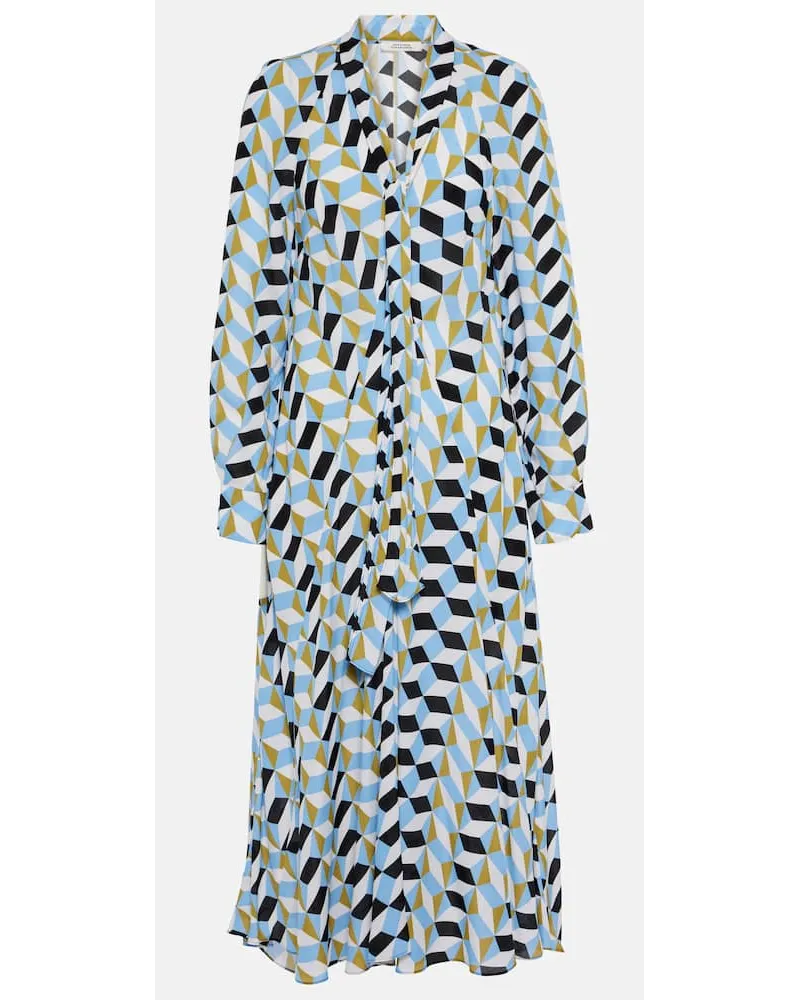 Dorothee Schumacher Abito midi Graphic Volumes con stampa Multicolore